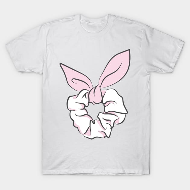 cute hair scrunchie T-Shirt by princessmi-com